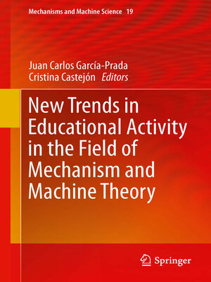 cover image of New Trends in Educational Activity in the Field of Mechanism and Machine Theory
